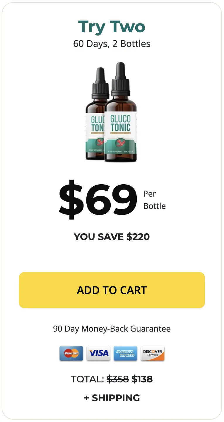 GlucoTonic GlucoTonic one bottle